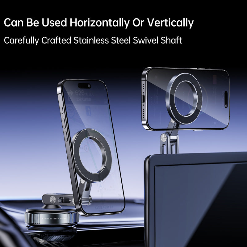 360° Rotating Vacuum Suction Magnetic Phone Holder