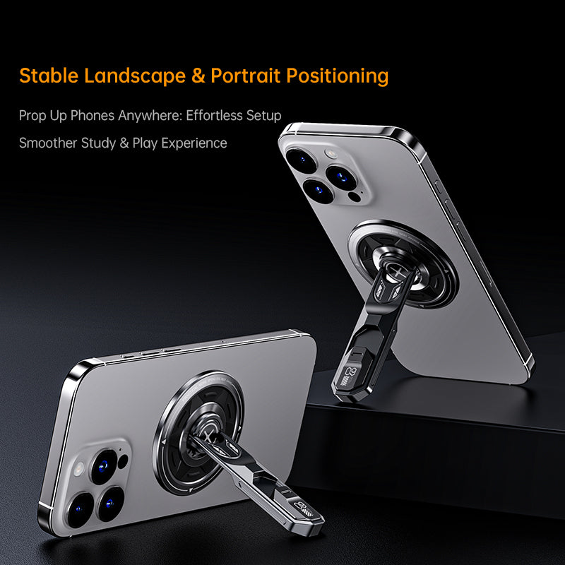 Magnetic Phone Holder with 360° Rotation