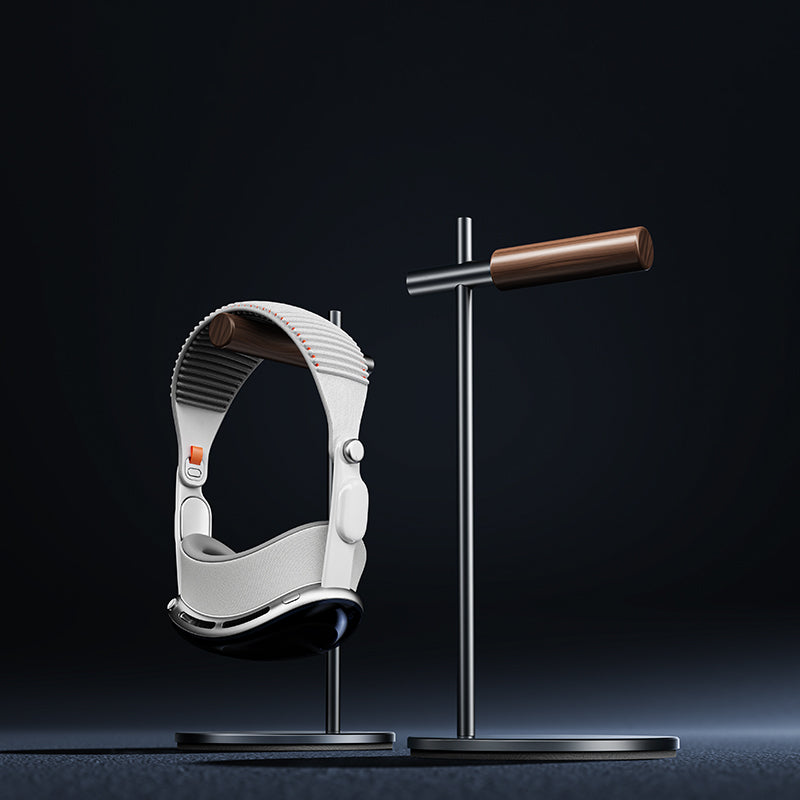 Aluminum & Wood Headphone Stand
