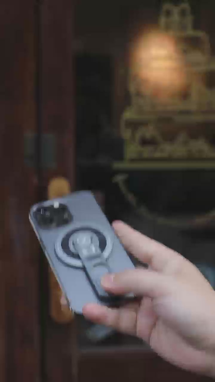 Magnetic Phone Holder with 360° Rotation